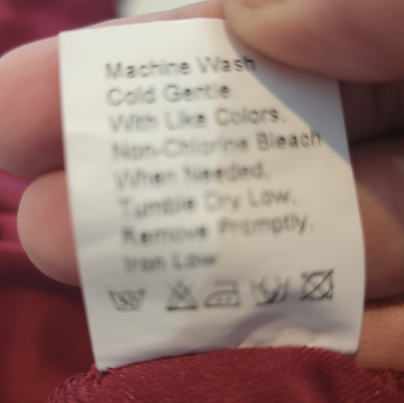 Fashion rushed bodycon red dress with blouson sleeves  squared neck size Large - Picture 11 of 13